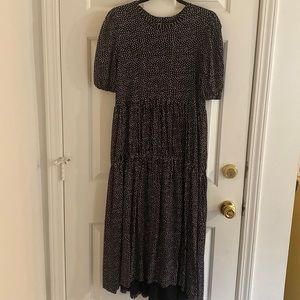 Zara polka dot dress